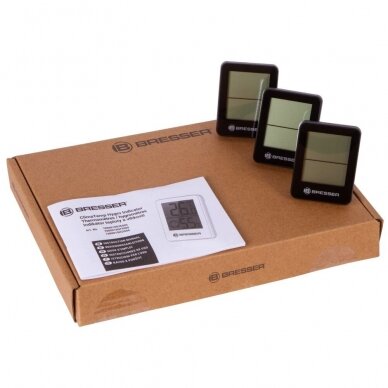 Higrometras ir termometras Bresser Temeo Hygro Indicator 3-unit Set 3 Higrometras ir termometras Bresser Temeo Hygro Indicator 3-unit Set 3