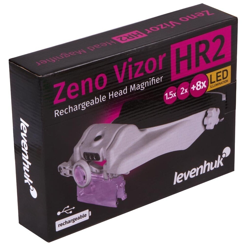 Įkraunami didinamieji akiniai Levenhuk Zeno Vizor HR2 9 Įkraunami didinamieji akiniai Levenhuk Zeno Vizor HR2 9
