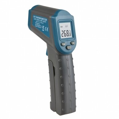 Infraraudonųjų spindulių termometras TFA RAY (nuo -50°C iki +500°C) Infraraudonųjų spindulių termometras TFA RAY (nuo -50°C iki +500°C)