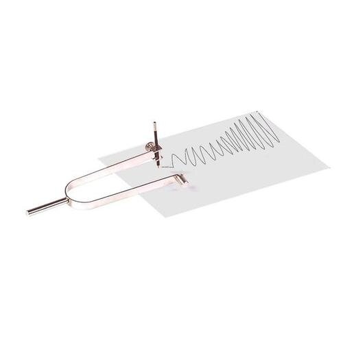 Kamertonas, 21 Hz, su braižytuvo rašikliu Kamertonas, 21 Hz, su braižytuvo rašikliu