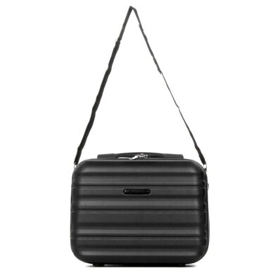 Kelioninis kosmetinis krepšys Airtex, 16.5 L, juodas, 628/VA 3
