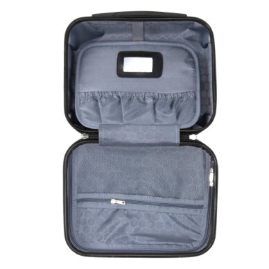Kelioninis kosmetinis krepšys Airtex, 16.5 L, juodas, 628/VA 9 Kelioninis kosmetinis krepšys Airtex, 16.5 L, juodas, 628/VA 9