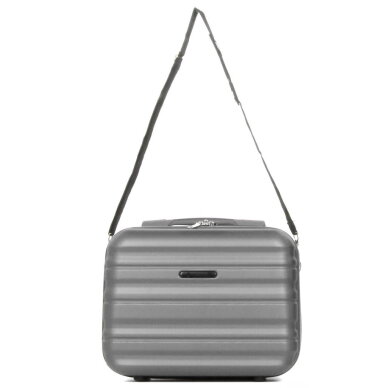 Kelioninis kosmetinis krepšys Airtex, 16.5 L, pilkas, 628/VA 3 Kelioninis kosmetinis krepšys Airtex, 16.5 L, pilkas, 628/VA 3