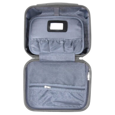 Kelioninis kosmetinis krepšys Airtex, 16.5 L, pilkas, 628/VA 9 Kelioninis kosmetinis krepšys Airtex, 16.5 L, pilkas, 628/VA 9