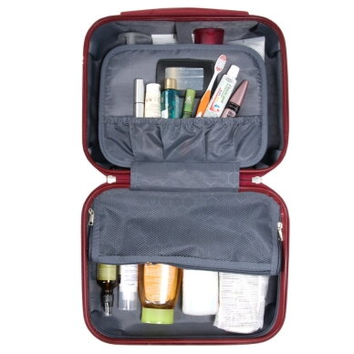 Kelioninis kosmetinis krepšys Airtex, 16.5 L, raudonas, 628/VA 8 Kelioninis kosmetinis krepšys Airtex, 16.5 L, raudonas, 628/VA 8