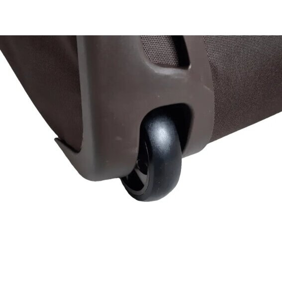 Kelioninis krepšys su ratukais Airtex 120/50, rudas 4
