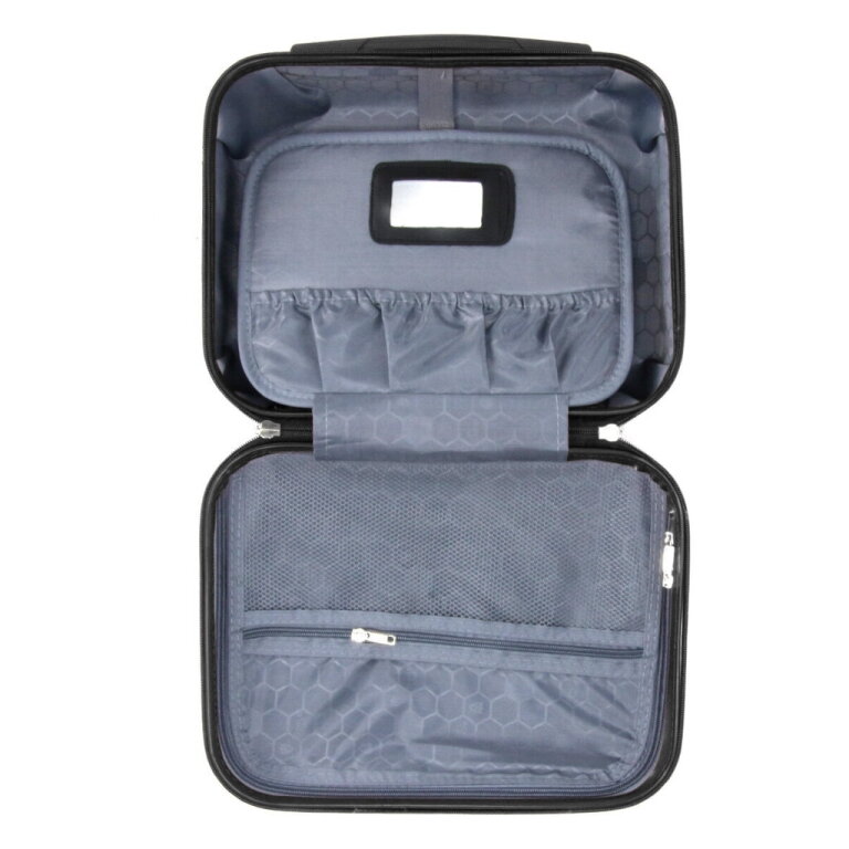 Kelioninis kosmetinis krepšys Airtex, 16.5 L, juodas, 628/VA 9