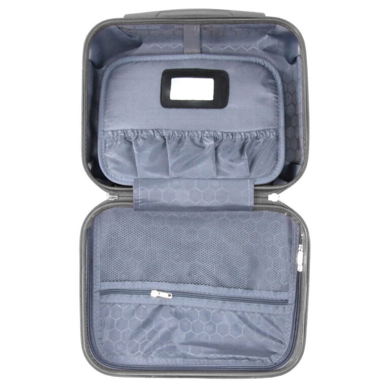 Kelioninis kosmetinis krepšys Airtex, 16.5 L, pilkas, 628/VA 9
