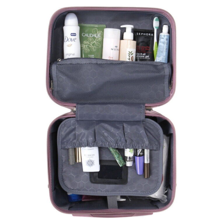 Kelioninis kosmetinis krepšys Airtex, 16.5 L, rožinis, 628/VA 8