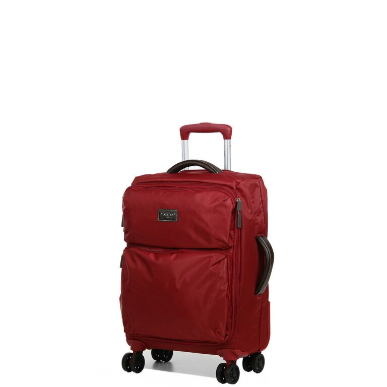 Kelioninis lagaminas "Airtex", raudonas, 57 L, 581/24