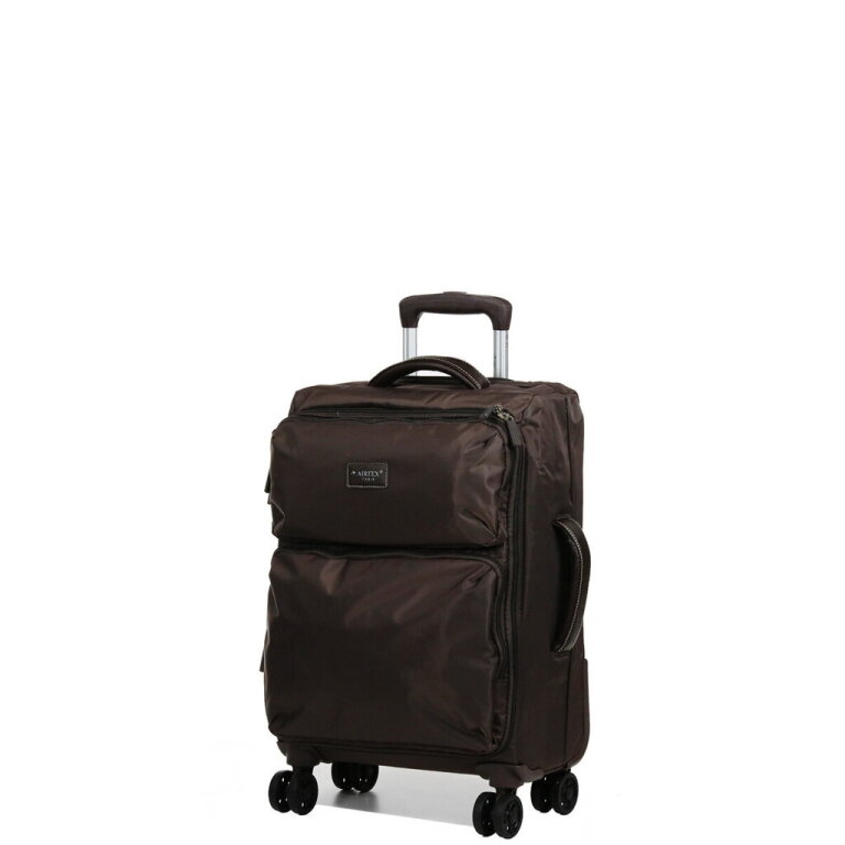Kelioninis lagaminas "Airtex", rudas, 57 L, 581/24 1 Kelioninis lagaminas "Airtex", rudas, 57 L, 581/24 1