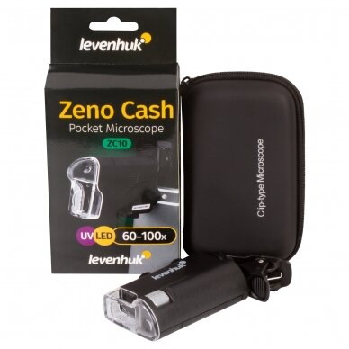 Kišeninis mikroskopas Levenhuk Zeno Cash ZC10 Kišeninis mikroskopas Levenhuk Zeno Cash ZC10