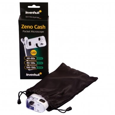 Kišeninis mikroskopas Levenhuk Zeno Cash ZC16 1 Kišeninis mikroskopas Levenhuk Zeno Cash ZC16 1