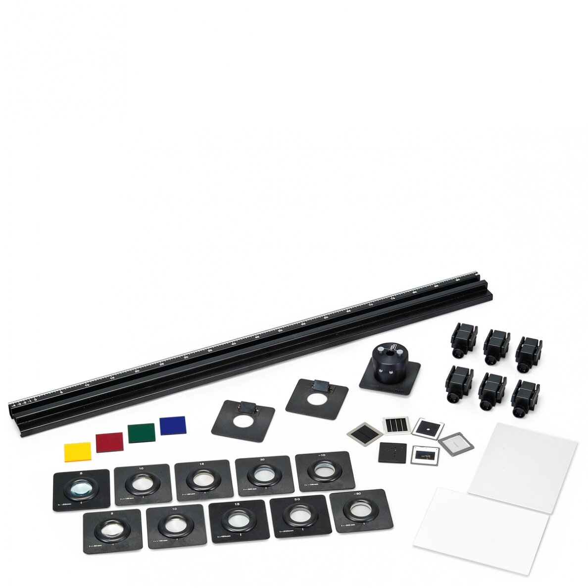 Kröncke optikos eksperimentų rinkinys (115 V/60 Hz) Kröncke optikos eksperimentų rinkinys (115 V/60 Hz)