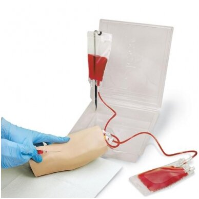 Life/form® nešiojamasis rankos su delnu intraveninių injekcijų treniruoklis, šviesi oda Life/form® nešiojamasis rankos su delnu intraveninių injekcijų treniruoklis, šviesi oda