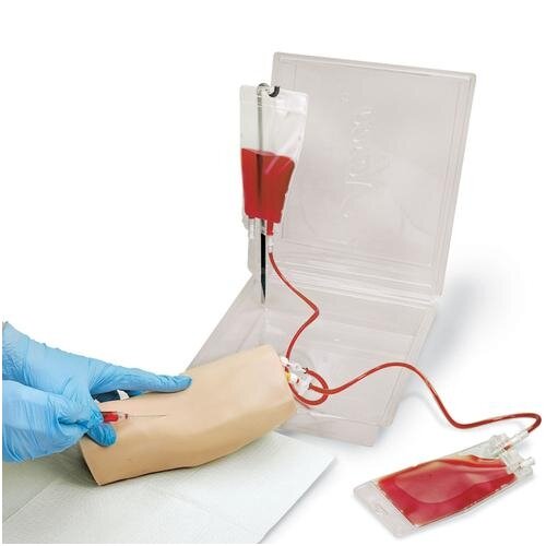 Life/form® nešiojamasis rankos su delnu intraveninių injekcijų treniruoklis, šviesi oda Life/form® nešiojamasis rankos su delnu intraveninių injekcijų treniruoklis, šviesi oda
