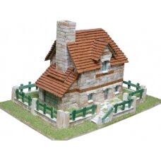 Mažų plytelių modeliavimo konstruktorius Kaimiškas pastatas 1