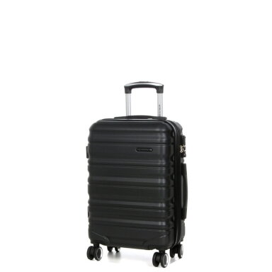 Mažas kelioninis lagaminas Airtex, 35 L, juodas, 628/S