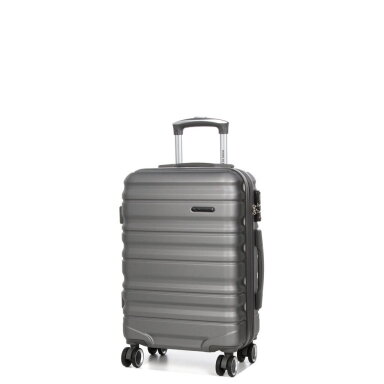 Mažas kelioninis lagaminas Airtex, 35 L, pilkas, 628/S