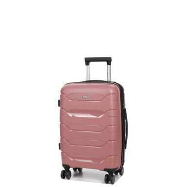 Mažas lagaminas Airtex 282, S, rožinio aukso
