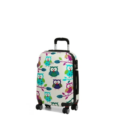 Mažas lagaminas Airtex White Hibou 809/20, S