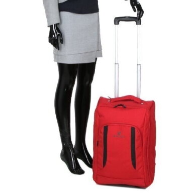 Mažas kelioninis lagaminas Airtex, 31 L, raudonas, 527/20 12
