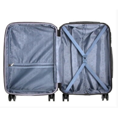 Mažas kelioninis lagaminas Airtex, 35 L, juodas, 628/S 10 Mažas kelioninis lagaminas Airtex, 35 L, juodas, 628/S 10