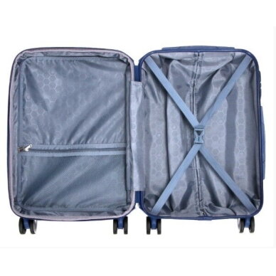 Mažas kelioninis lagaminas Airtex, 35 L, mėlynas, 628/S 10