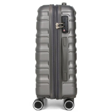Mažas kelioninis lagaminas Airtex, 35 L, pilkas, 628/S 5