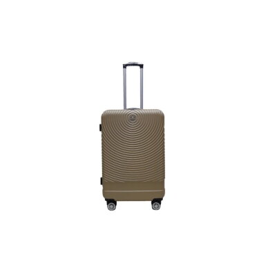 Mažas kelioninis lagaminas Airtex, 651/19, šampano spalvos