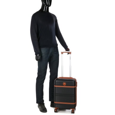Mažas kelioninis lagaminas Airtex, juodas, 629/S 15 Mažas kelioninis lagaminas Airtex, juodas, 629/S 15