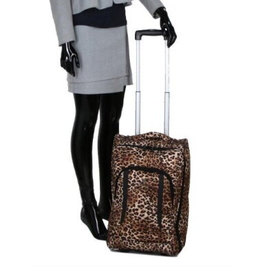 Mažas kelioninis lagaminas "Leopardas" Airtex, 31 L, 527/20 12 Mažas kelioninis lagaminas "Leopardas" Airtex, 31 L, 527/20 12
