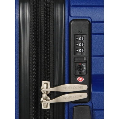Mažas lagaminas Airtex 283, S, mėlynas 12