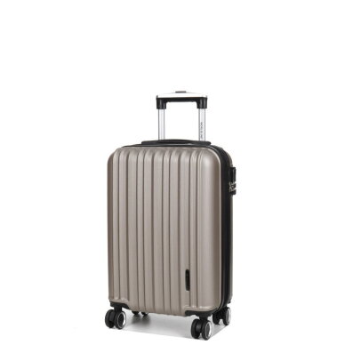 Mažas lagaminas Airtex 623, S, šampano spalvos