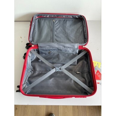 Mažas lagaminas Airtex 635, S, raudonas 3