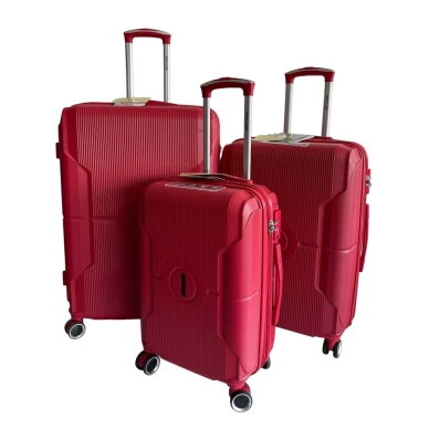 Mažas lagaminas Airtex 635, S, raudonas