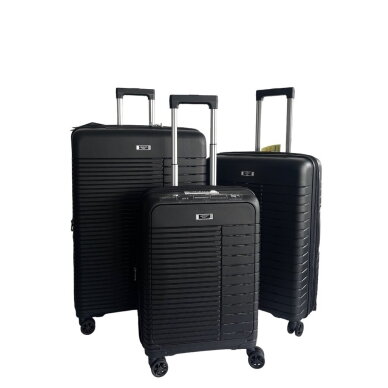 Mažas lagaminas Airtex 642, S, juodas Mažas lagaminas Airtex 642, S, juodas