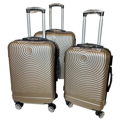 Mažas lagaminas Airtex 652/20, S, šampano spalvos Mažas lagaminas Airtex 652/20, S, šampano spalvos