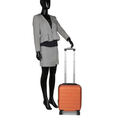 Mažas lagaminas Airtex 805/16, S, oranžinis 14