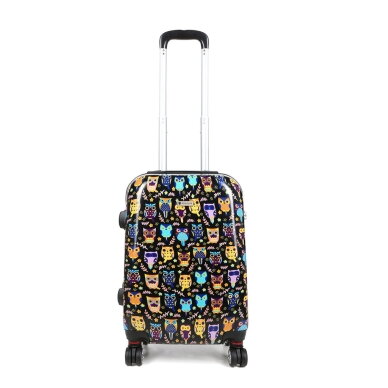 Mažas lagaminas Airtex Black Hibou 809/20, S 1
