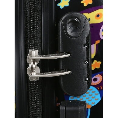 Mažas lagaminas Airtex Black Hibou 809/20, S 11 Mažas lagaminas Airtex Black Hibou 809/20, S 11