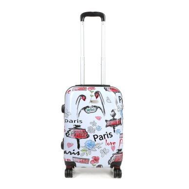 Mažas lagaminas Airtex Paris 809/20, S, baltas 1