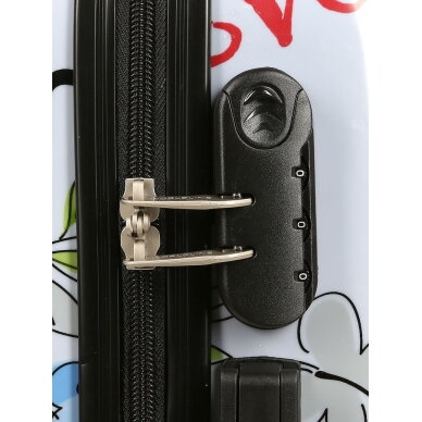 Mažas lagaminas Airtex Paris 809/20, S, baltas 11 Mažas lagaminas Airtex Paris 809/20, S, baltas 11