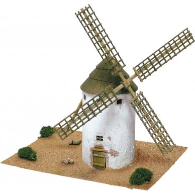 Mažų plytelių modeliavimo konstruktorius La Mančos vėjo malūnas (Ispanija)