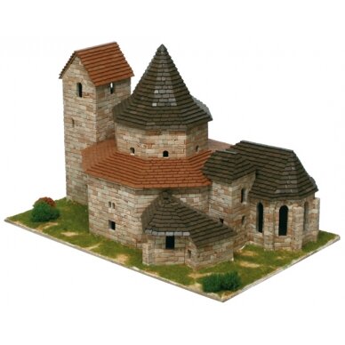 Mažų plytelių modeliavimo konstruktorius Ottmarsheim abatijos bažnyčia (Prancūzija) Mažų plytelių modeliavimo konstruktorius Ottmarsheim abatijos bažnyčia (Prancūzija)