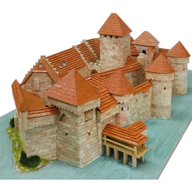Mažų plytelių modeliavimo konstruktorius Šiljono pilis (Šveicarija)