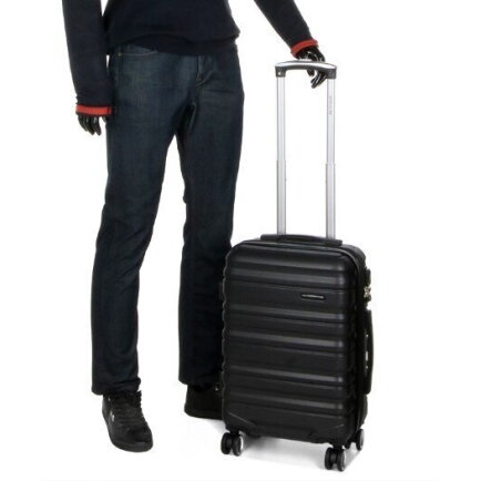 Mažas kelioninis lagaminas Airtex, 35 L, juodas, 628/S 13 Mažas kelioninis lagaminas Airtex, 35 L, juodas, 628/S 13