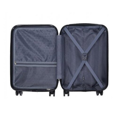 Mažas lagaminas Airtex 623/S, juodas 8