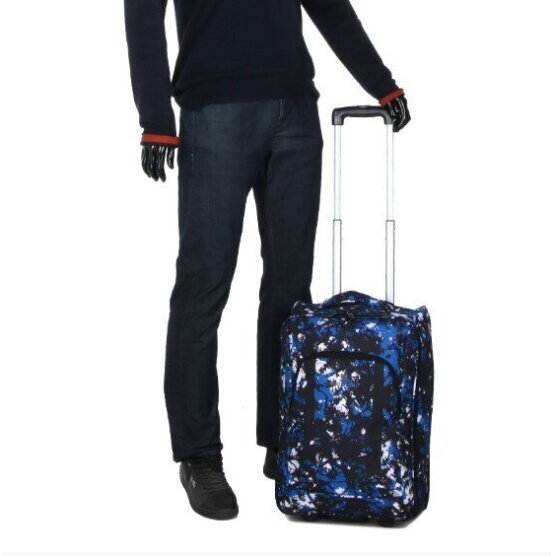 Mažas kelioninis lagaminas Airtex, 31 L, mėlynas/juodas, 527/20 12 Mažas kelioninis lagaminas Airtex, 31 L, mėlynas/juodas, 527/20 12