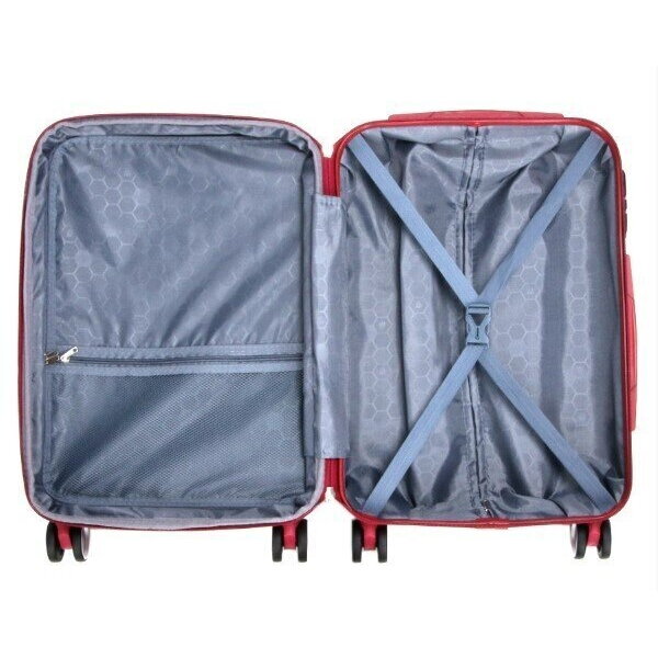 Mažas kelioninis lagaminas Airtex, 35 L, raudonas, 628/S 10 Mažas kelioninis lagaminas Airtex, 35 L, raudonas, 628/S 10